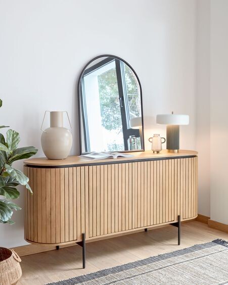 Aparador Licia 170 x 80 cm de madera maciza de mango