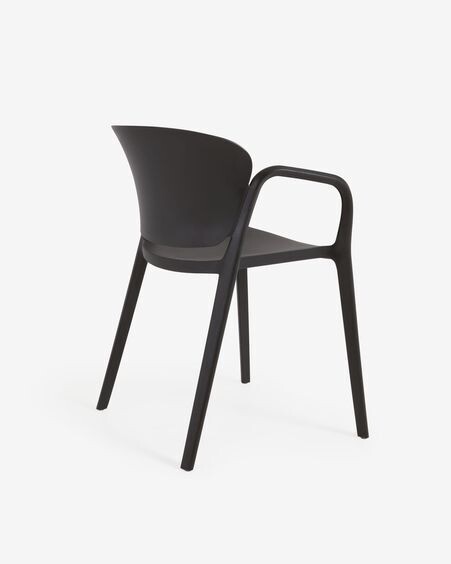 Silla 100% de exterior Ania negro