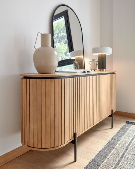 Aparador Licia 170 x 80 cm de madera maciza de mango