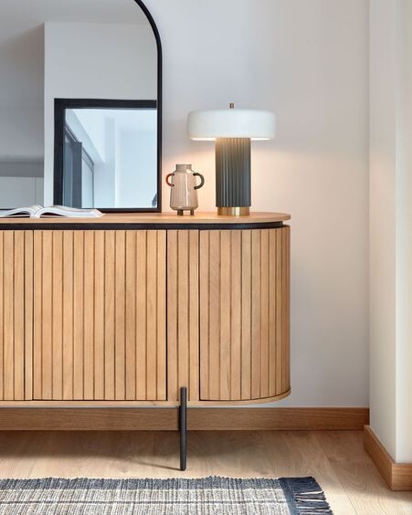Aparador Licia 170 x 80 cm de madera maciza de mango