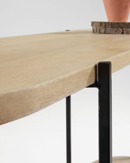 Consola Palmia 140 x 81 cm de madera maciza de mango