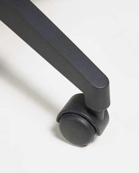 Silla de escritorio Nasia negro