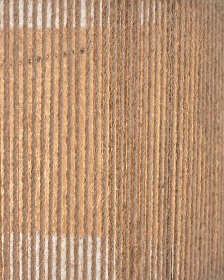 Pantalla lámpara de techo Crista de yute con acabado natural Ø 47 cm