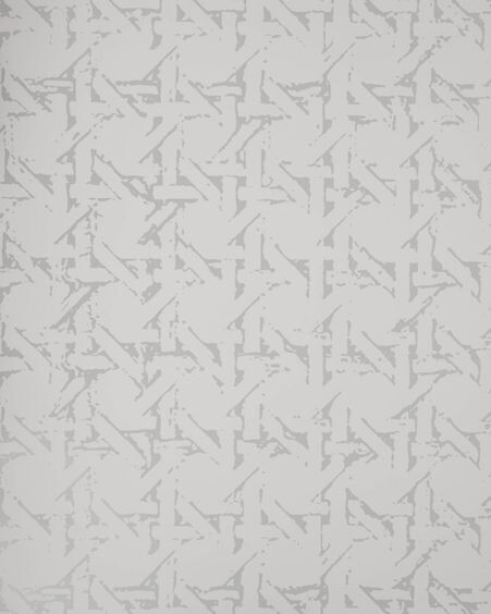 Papel pintado Viveka gris y plateado 10 x 0,53 m FSC MIX Credit
