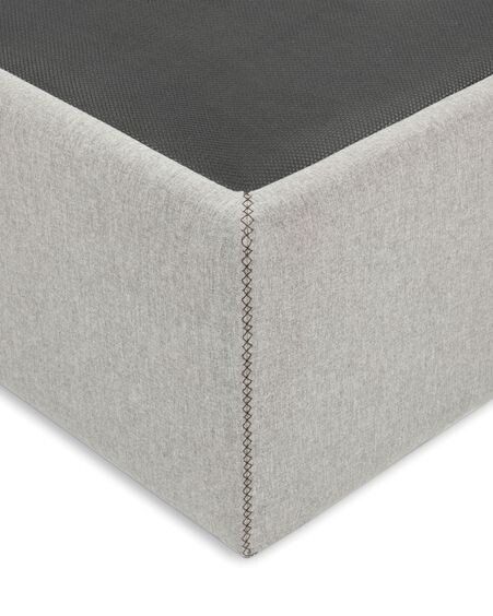 Canapé abatible Matters gris 90 x 190 cm