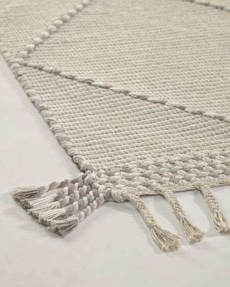 Alfombra Nurit beige 160 x 230 cm