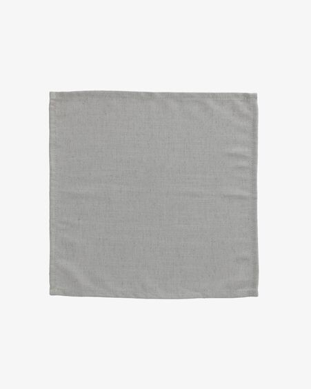 Set Samay de 4 servilletas gris