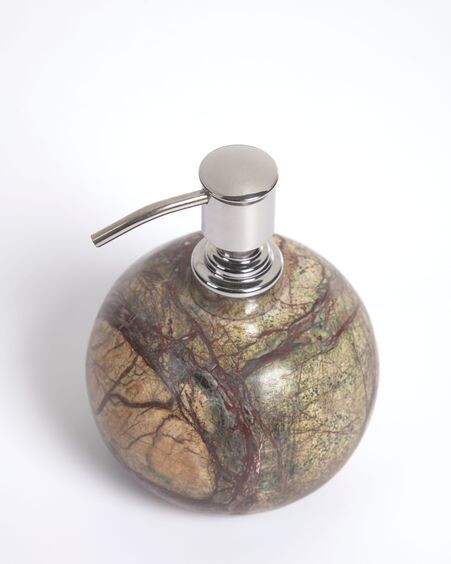 Dispensador de jabón Spalsh de mármol beige