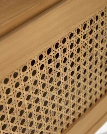 Mueble de baño Sabiela de madera maciza de teca 86 x 45 cm