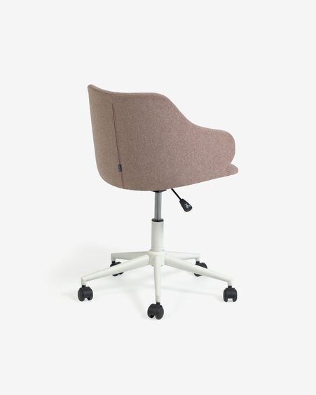Silla de escritorio Einara rosa