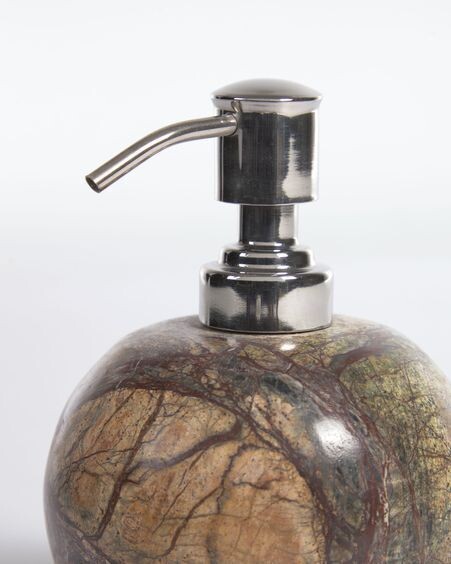 Dispensador de jabón Spalsh de mármol beige