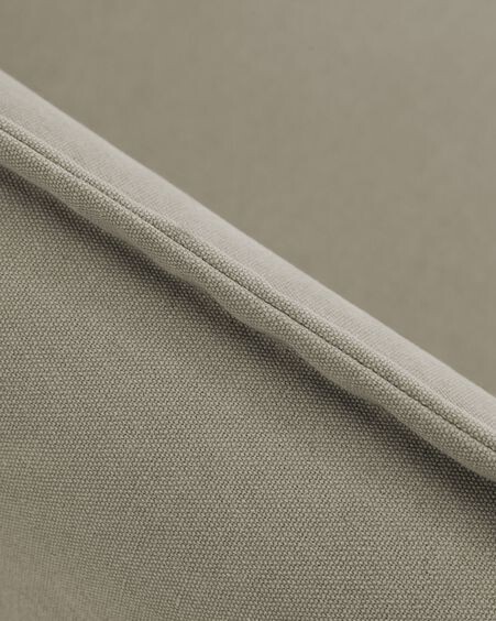 Sofá cama Samsa 2 plazas poliuretano beige 160 cm