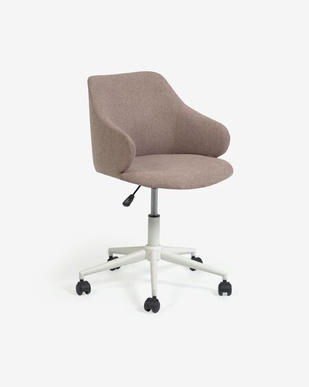 Silla de escritorio Einara rosa