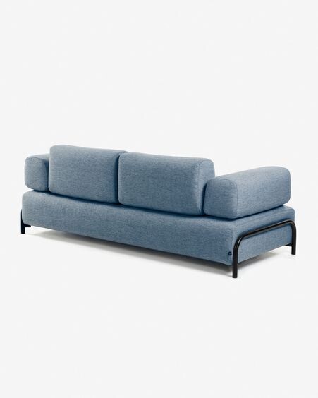Sofá Compo 3 plazas azul 232 cm