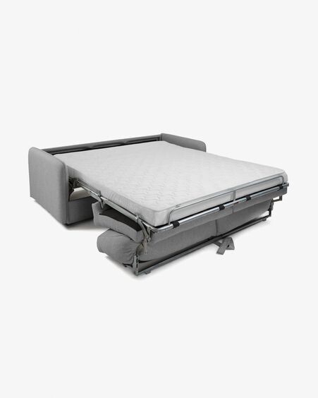 Sofá cama Kymoon 2 plazas visco gris claro 160 cm