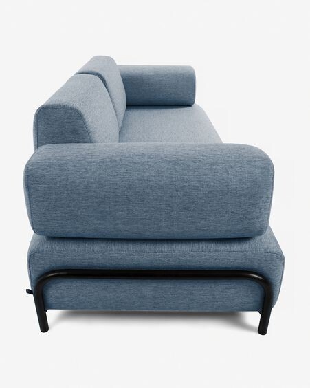 Sofá Compo 3 plazas azul 232 cm