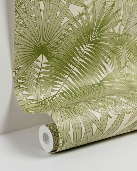 Papel pintado Tropic verde 10 x 0,53 m FSC MIX Credit