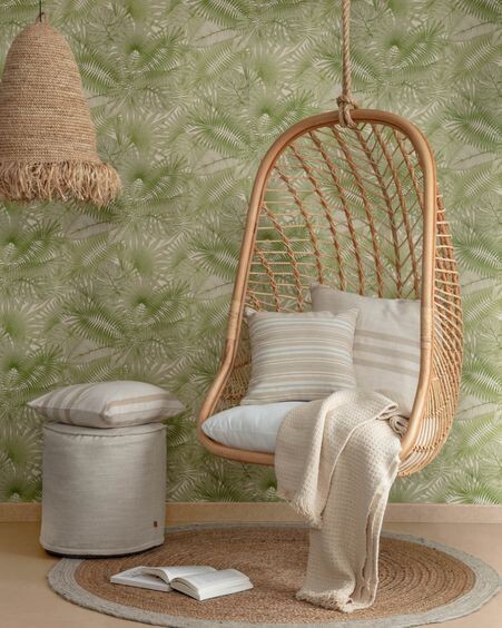 Papel pintado Tropic verde 10 x 0,53 m FSC MIX Credit