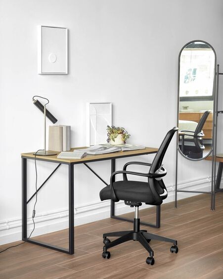 Silla de escritorio Melva negro