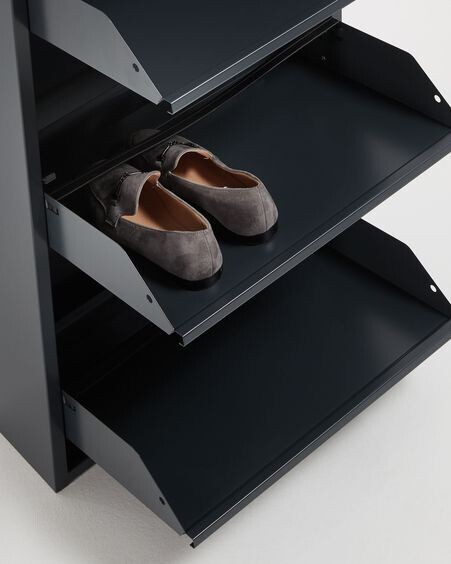 Zapatero Ode 50 x 168,5 cm 5 puertas grafito