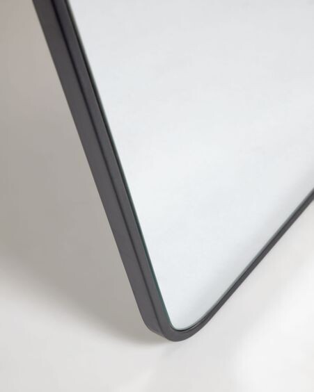 Espejo de pie Nyah metal negro 63,5 x 165 cm