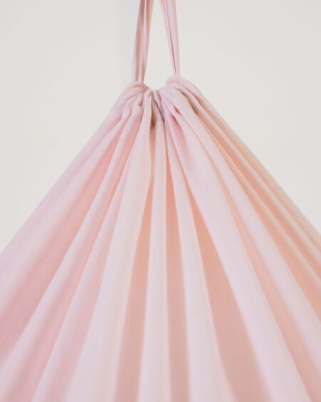 Dosel infantil Carelene 100% algodón rosa