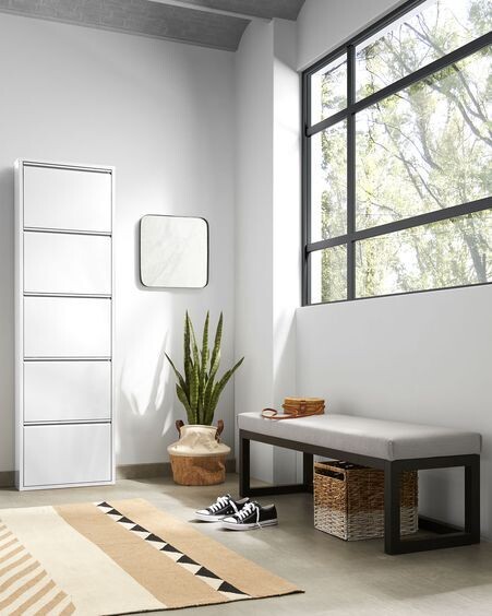 Zapatero Ode 50 x 168,5 cm 5 puertas blanco