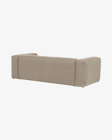 Sofá Blok 2 plazas beige 210 cm