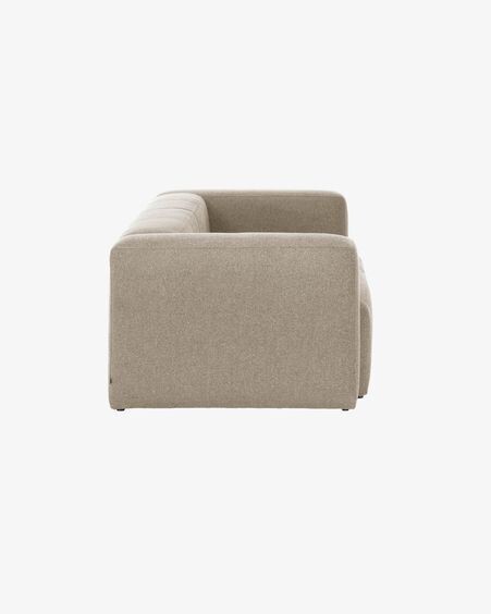 Sofá Blok 2 plazas beige 210 cm