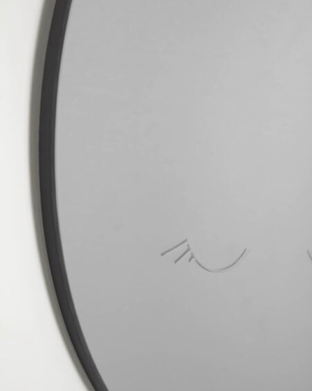 Espejo de pared redondo Ludmila luna Ø 50 cm
