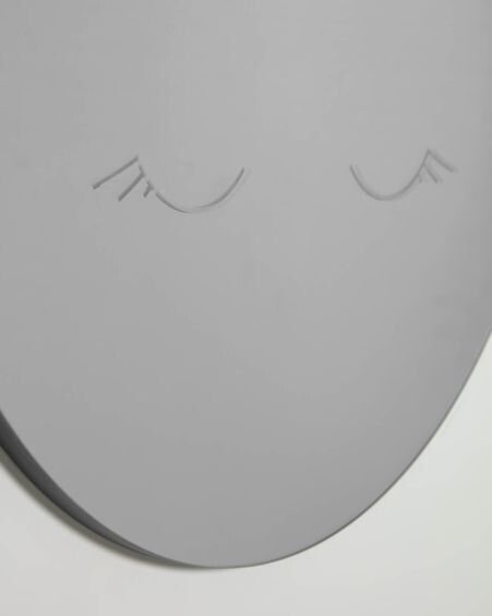 Espejo de pared redondo Ludmila luna Ø 50 cm