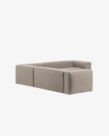 Sofá rinconero Blok 4 plazas beige 290 x 290 cm