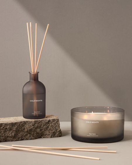 Ambientador en sticks Cold Nights gris 200 ml