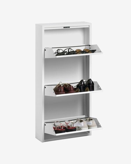 Zapatero Ode 50 x 103 cm 3 puertas blanco