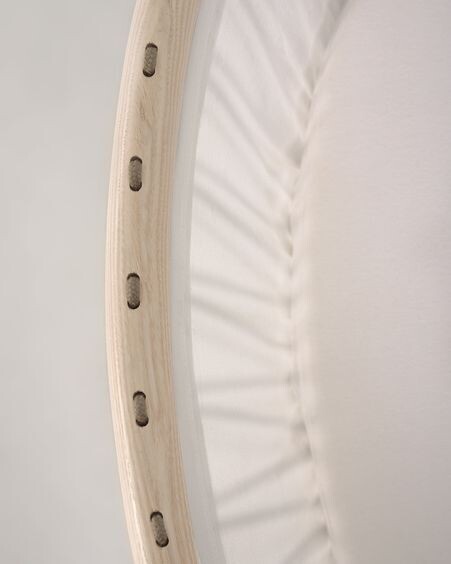 Moisés Leonela de madera maciza fresno y contrachapado 97 x 62 cm FSC 100%