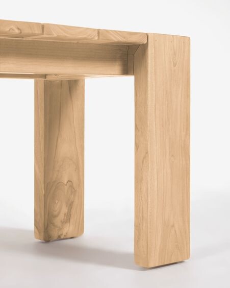 Banco de exterior Victoire de madera maciza de teca 135 cm
