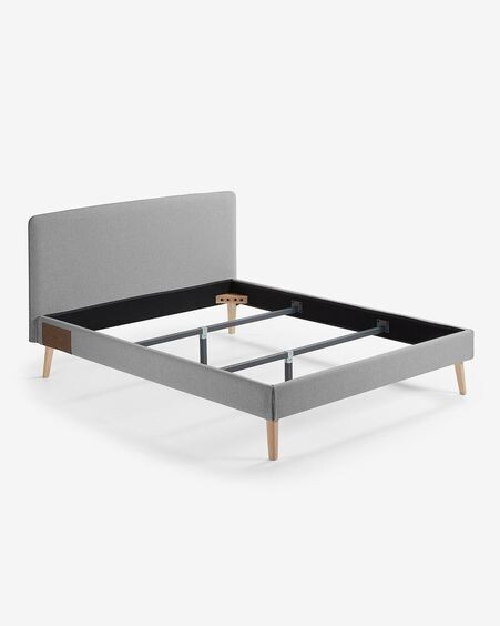 Funda cama Dyla gris 150 x 190 cm