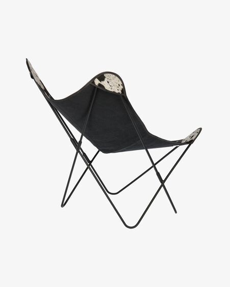 Sillón Fly piel de vaca