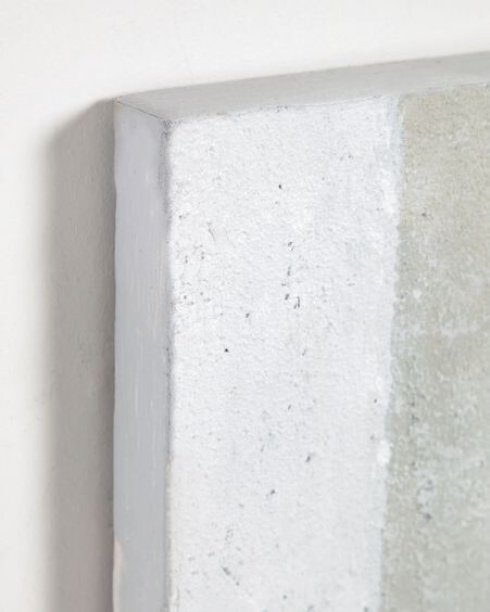 Lienzo Vespera blanco y gris 60 x 90 cm