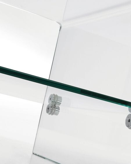 Mesa de centro Burano de cristal 110 x 55 cm