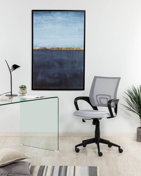 Silla de escritorio Rail gris