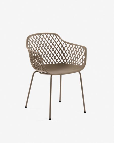 Silla de exterior Quinn beige