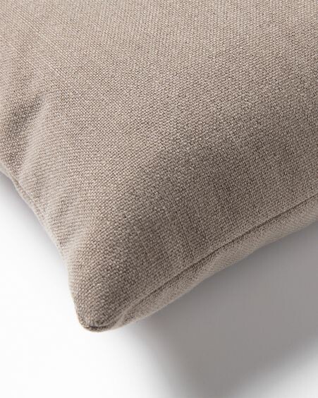 Funda cojín Kam 30 x 50 cm marrón