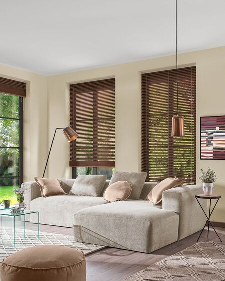 Sofá Blok 3 plazas chaise longue derecho beige 300 cm