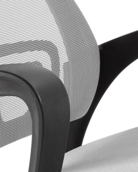 Silla de escritorio Rail gris