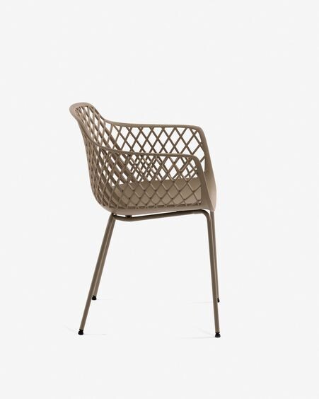 Silla de exterior Quinn beige