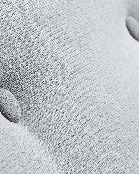 Sofá Orby 3 plazas gris claro 190 cm