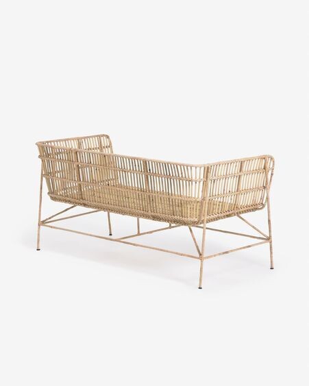 Sofá Aiala 2 plazas ratán 140 cm