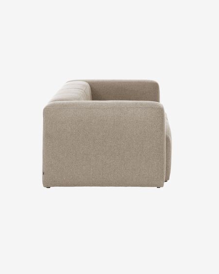 Sofá Blok 3 plazas beige 240 cm