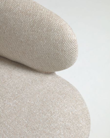 Silla de escritorio Einara gris claro